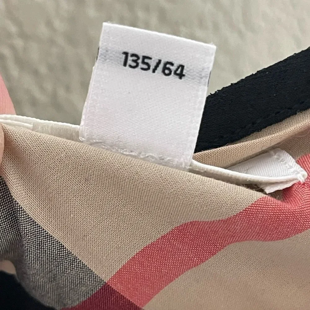 Burberry Black Short Sleeve Dress for Kids